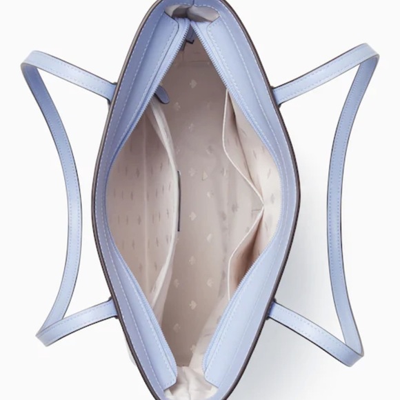 kate spade Bags Kate Spade Jana Tote Candied Flower Blue Nwt Poshmark